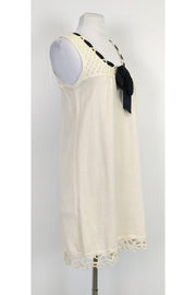 Current Boutique-Nanette Lepore - Cream Knit Dress Sz S