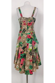 Current Boutique-Nanette Lepore - Floral Ruffle Dress Sz 4