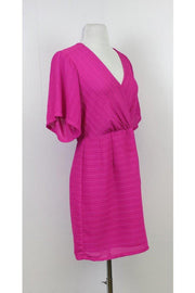 Current Boutique-Nanette Lepore - Hot Pink Textured Dress Sz 2