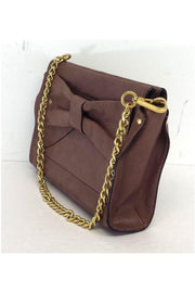 Current Boutique-Nanette Lepore - Mauve Leather Bow Shoulder Bag