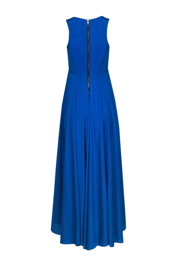 Current Boutique-Naven - Cobalt Blue Maxi Dress w/ Front Slit Sz XS