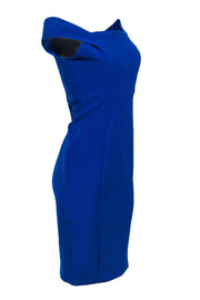 Current Boutique-Nicholas - Cobalt Blue Sleeveless Sheath Dress Sz 4