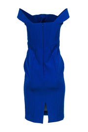 Current Boutique-Nicholas - Cobalt Blue Sleeveless Sheath Dress Sz 4