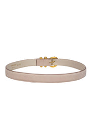 Current Boutique-Paloma Picasso - White Leather Belt