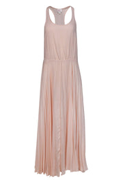 Current Boutique-Parker - Blush Pink Pleated Maxi Dress Sz S