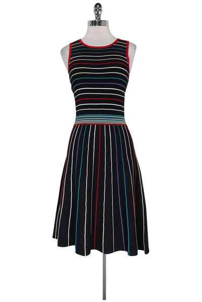 Current Boutique-Parker - Multicolor Striped Fit & Flare Dress Sz S