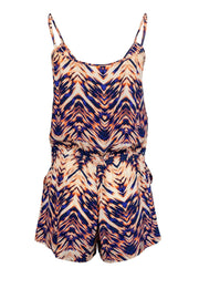 Current Boutique-Parker - Multicolor Zig-Zag Romper Sz M