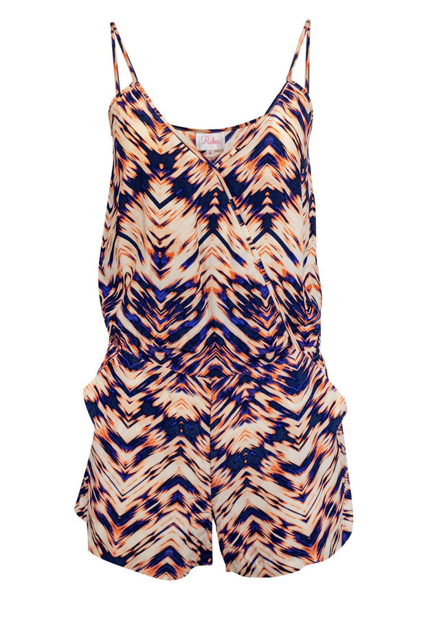 Current Boutique-Parker - Multicolor Zig-Zag Romper Sz M