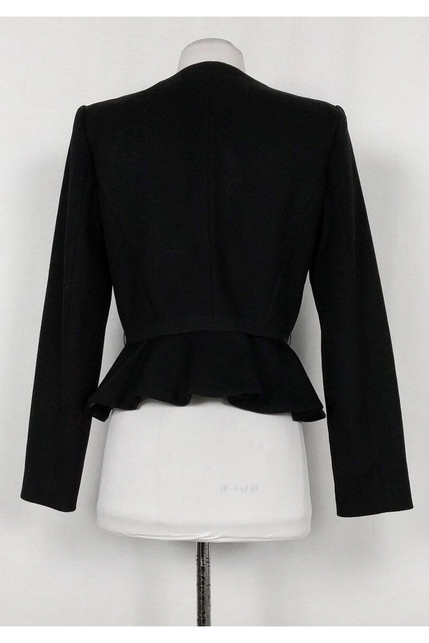 Current Boutique-Paule Ka - Wool Peplum Blazer Sz M