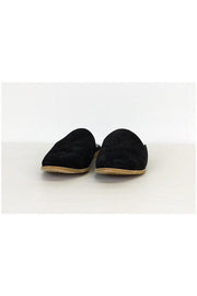 Current Boutique-Pedro Garcia - Black Suede Mules Sz 7.5