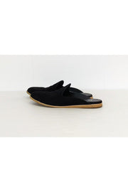 Current Boutique-Pedro Garcia - Black Suede Mules Sz 7.5