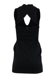 Current Boutique-Philipp Plein - Limited Edition Black Sleeveless Bodycon Dress Sz S