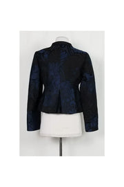 Current Boutique-Piazza Sempione - Blue Floral Blazer Sz 6