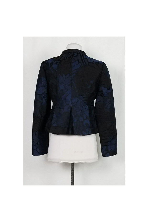 Current Boutique-Piazza Sempione - Blue Floral Blazer Sz 6