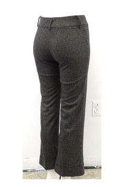 Current Boutique-Piazza Sempione - Gray Herringbone Wool Trousers Sz 2