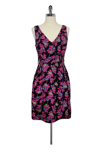 Current Boutique-Plenty by Tracy Reese - Pink Floral Dress Sz 4