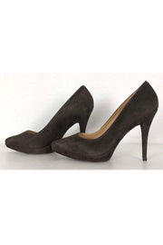 Current Boutique-Pour La Victoire - Brown Suede Pumps Sz 8.5