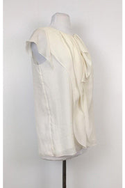 Current Boutique-Rachel Roy - White Silk Blouse Sz S