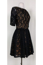 Current Boutique-Rachel Zoe - Black Lace Cocktail Dress Sz 4