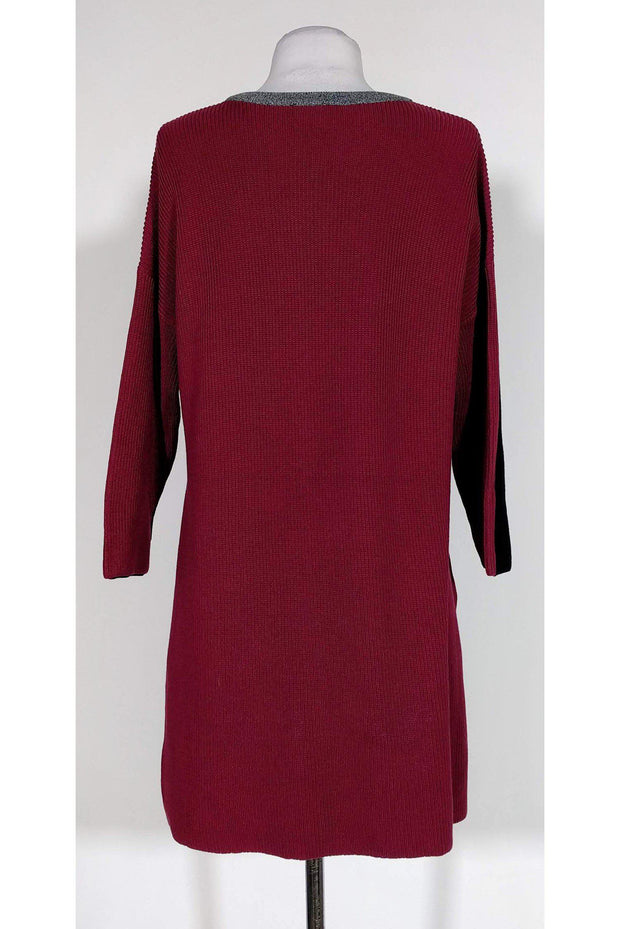 Current Boutique-Rag & Bone - Black, Plum & Blue Jena Sweater Sz XS