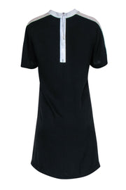 Current Boutique-Rag & Bone - Black Short Sleeve Dress w/ White Striping Sz S