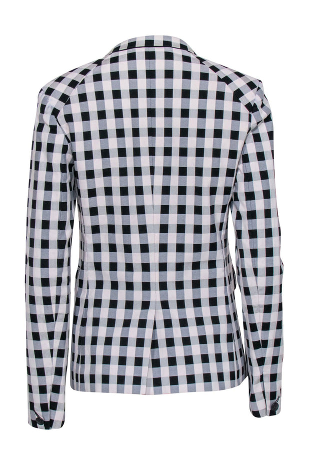 Current Boutique-Rag & Bone - Black & White Plaid Blazer Sz 6