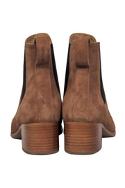 Current Boutique-Rag & Bone - Camel Suede Heeled "Walker" Booties Sz 5