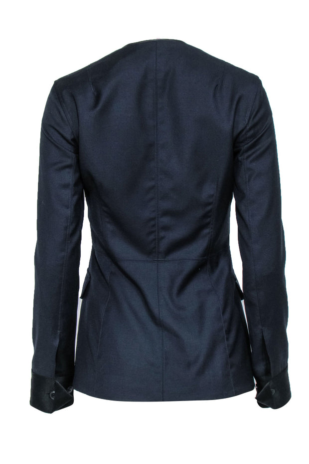 Current Boutique-Rag & Bone - Navy Minimalist Utility Jacket Sz 2