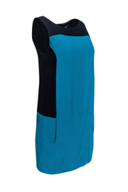 Current Boutique-Rag & Bone - Teal & Black Shift Dress Sz 2