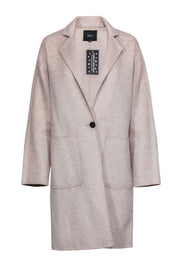 Current Boutique-Rails - Beige Wool Blend Longline Overcoat Sz XS