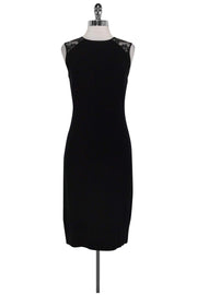 Current Boutique-Ralph Lauren - Black Fitted Knit Dress Sz M