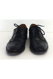 Current Boutique-Ralph Lauren Collection - Black Leather Oxfords Sz 9