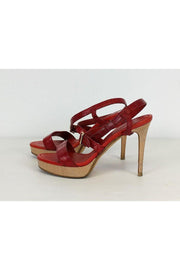 Current Boutique-Ralph Lauren Collection - Red Sandals Sz 8