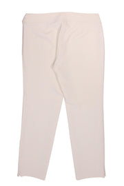 Current Boutique-Ralph Lauren - Cream Wool & Silk Tapered Trousers Sz 8