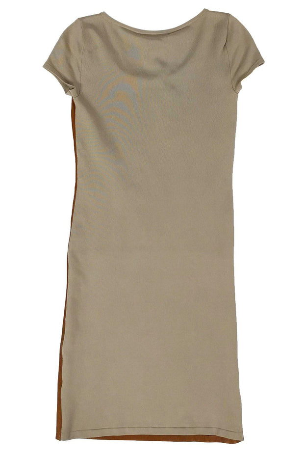 Current Boutique-Ralph Lauren - Tan Leather Dress Sz XS