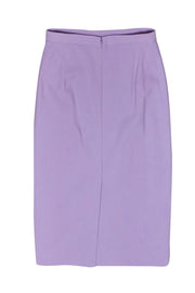 Current Boutique-Raoul - Pastel Purple Pencil Skirt w/ Vent Sz 2