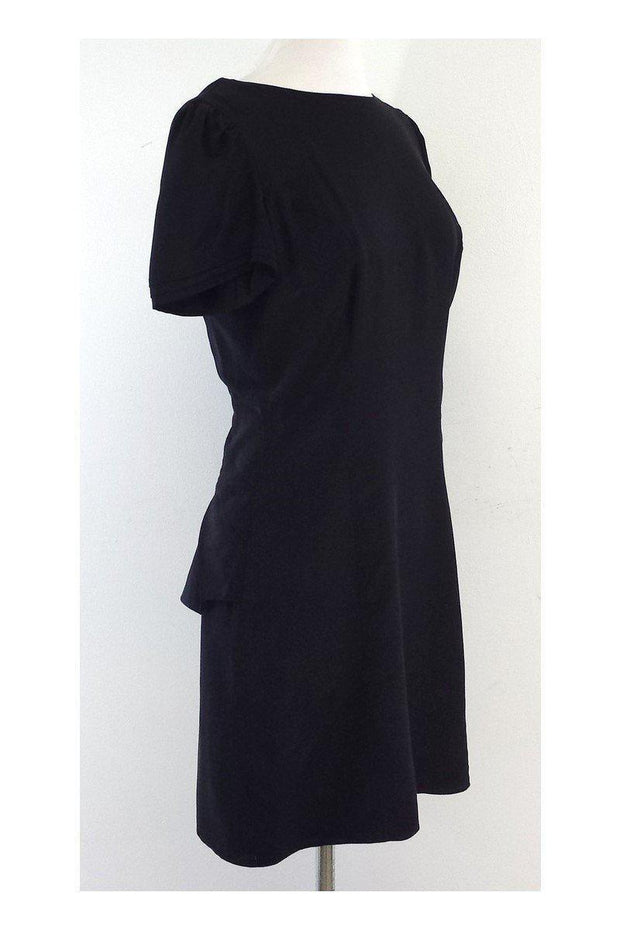 Current Boutique-Rebecca Minkoff - Black Tiered Short Sleeve Dress Sz M