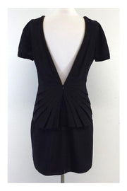 Current Boutique-Rebecca Minkoff - Black Tiered Short Sleeve Dress Sz M