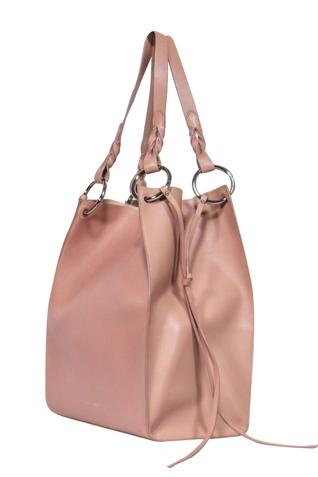 Current Boutique-Rebecca Minkoff - Blush Pink "Kate Soft" Tote w/ Tassels