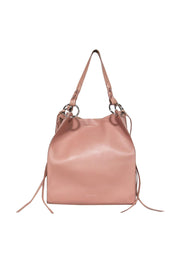 Current Boutique-Rebecca Minkoff - Blush Pink "Kate Soft" Tote w/ Tassels