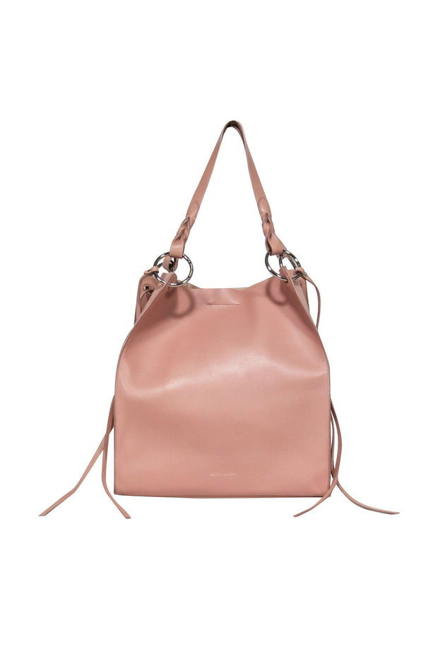 Current Boutique-Rebecca Minkoff - Blush Pink "Kate Soft" Tote w/ Tassels