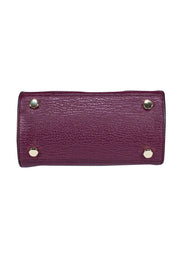 Current Boutique-Rebecca Minkoff - Dark Eggplant Leather Mini Satchel