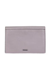 Current Boutique-Rebecca Minkoff - Gray Envelope Clutch w/ Lacing