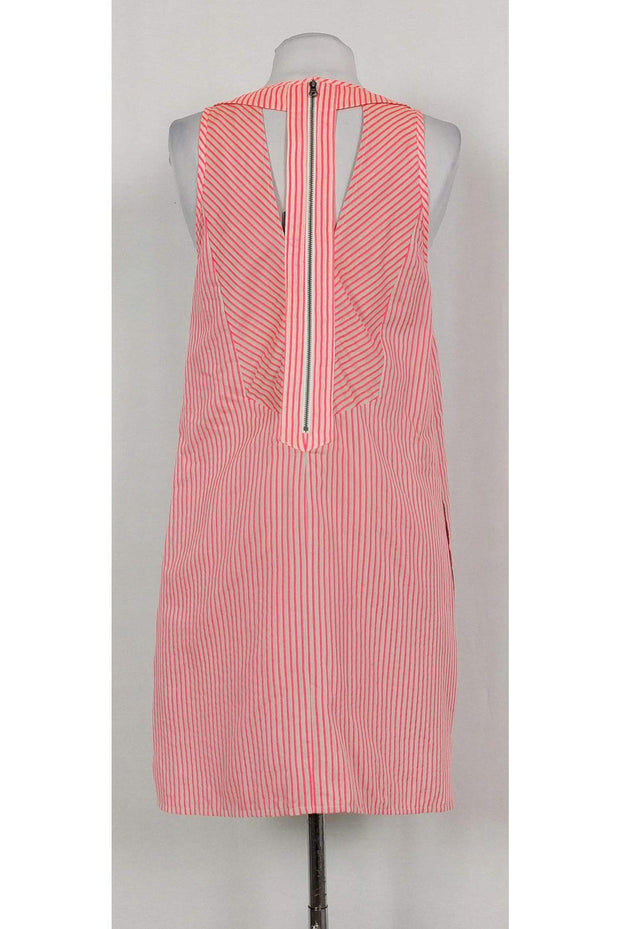 Current Boutique-Rebecca Minkoff - Lambretta Hot Pink Stripe Dress Sz 6