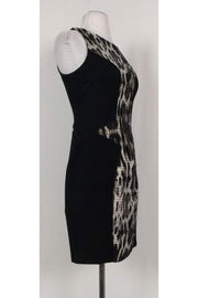 Current Boutique-Rebecca Minkoff - Metallic Animal Print Sheath Sz S