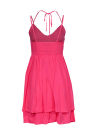 Current Boutique-Rebecca Minkoff - Neon Pink Tie-Back Sundress Sz 2