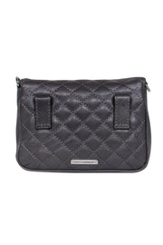 Current Boutique-Rebecca Minkoff - Small Dark Grey Quilted Convertible Crossbody Bag