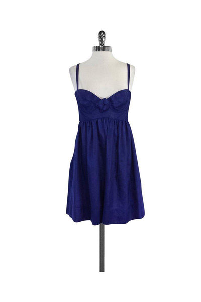 Current Boutique-Rebecca Taylor - Purple Sleeveless Dress Sz 10