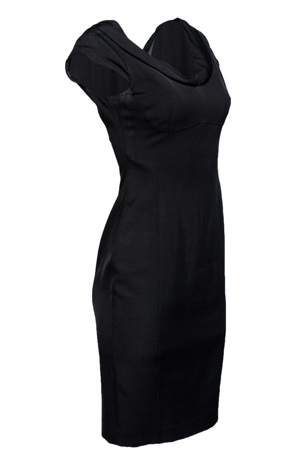 Current Boutique-Reiss - Black Sheath Dress Sz 4