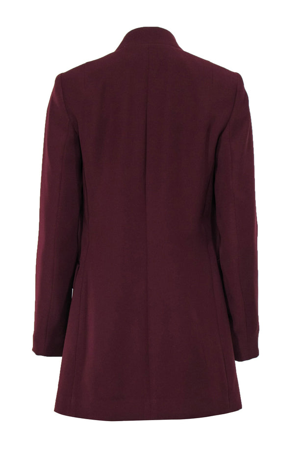 Current Boutique-Reiss - Burgundy Open Front Blazer Sz 4